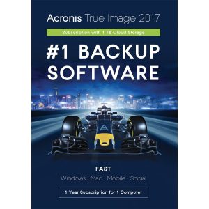 Acronis Cloud Storage Subscription License  250 GB, 1 Year